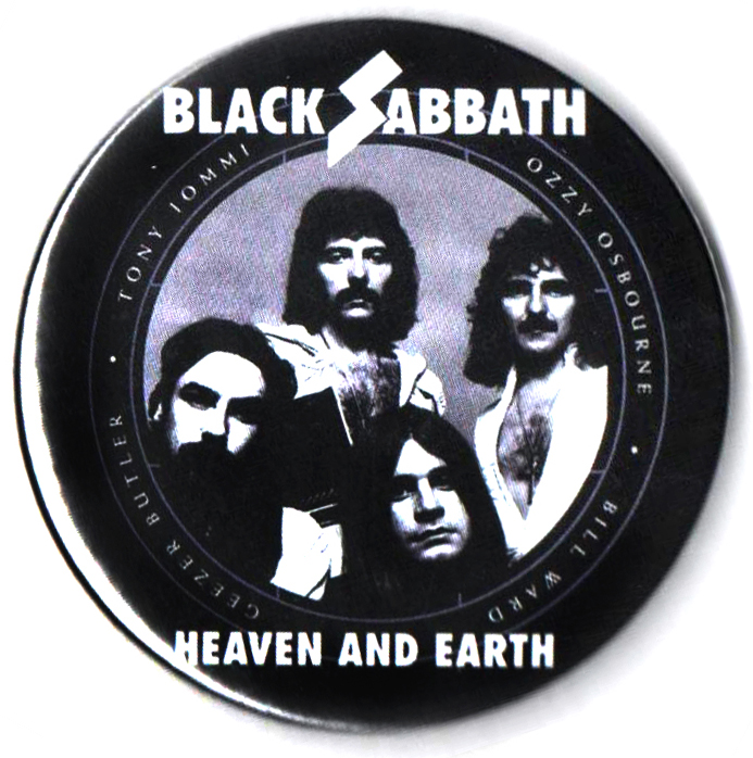 Магнит RockMerch Black Sabbath Heaven and earth - фото 1 - rockbunker.ru