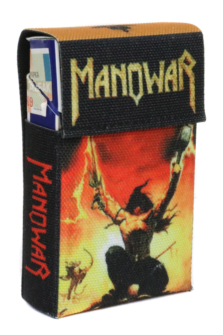 Чехол для сигарет RockMerch Manowar - фото 1 - rockbunker.ru