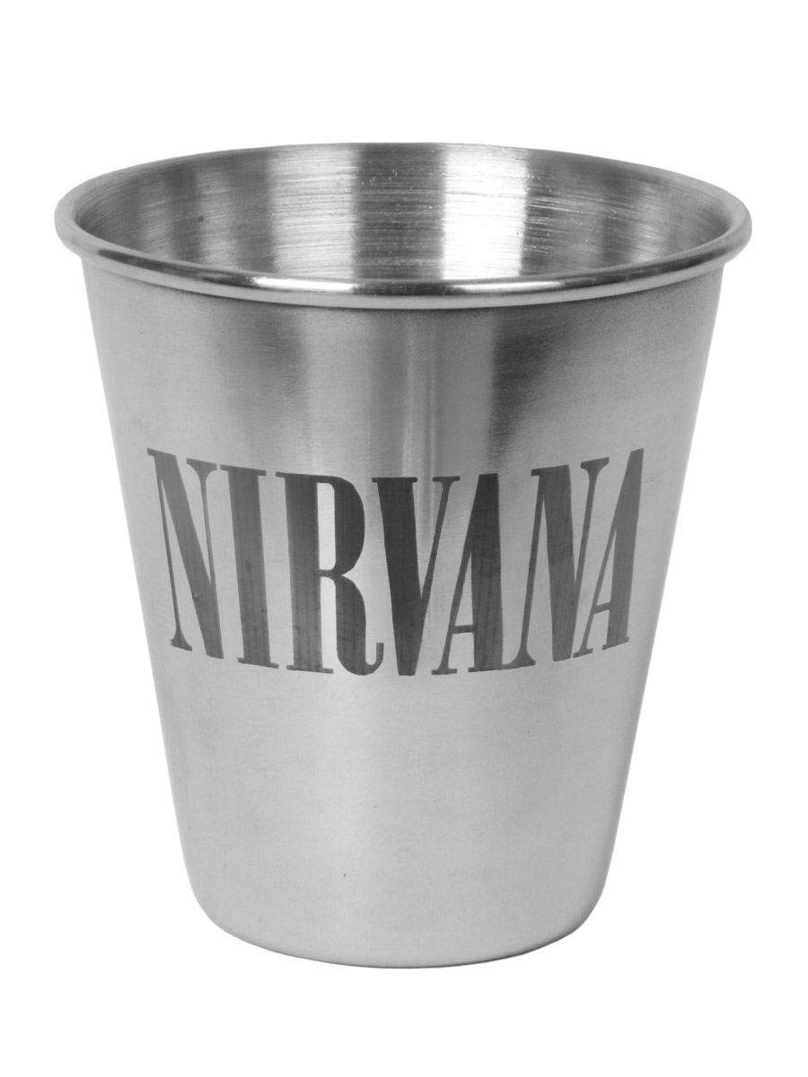 Набор стаканов походный RockMerch Nirvana - фото 3 - rockbunker.ru