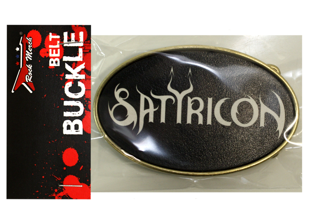 Пряжка RockMerch Satyricon - фото 3 - rockbunker.ru
