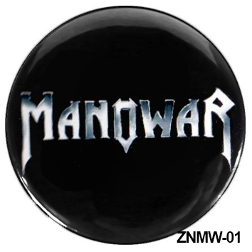 Значок RockMerch Manowar - фото 1 - rockbunker.ru