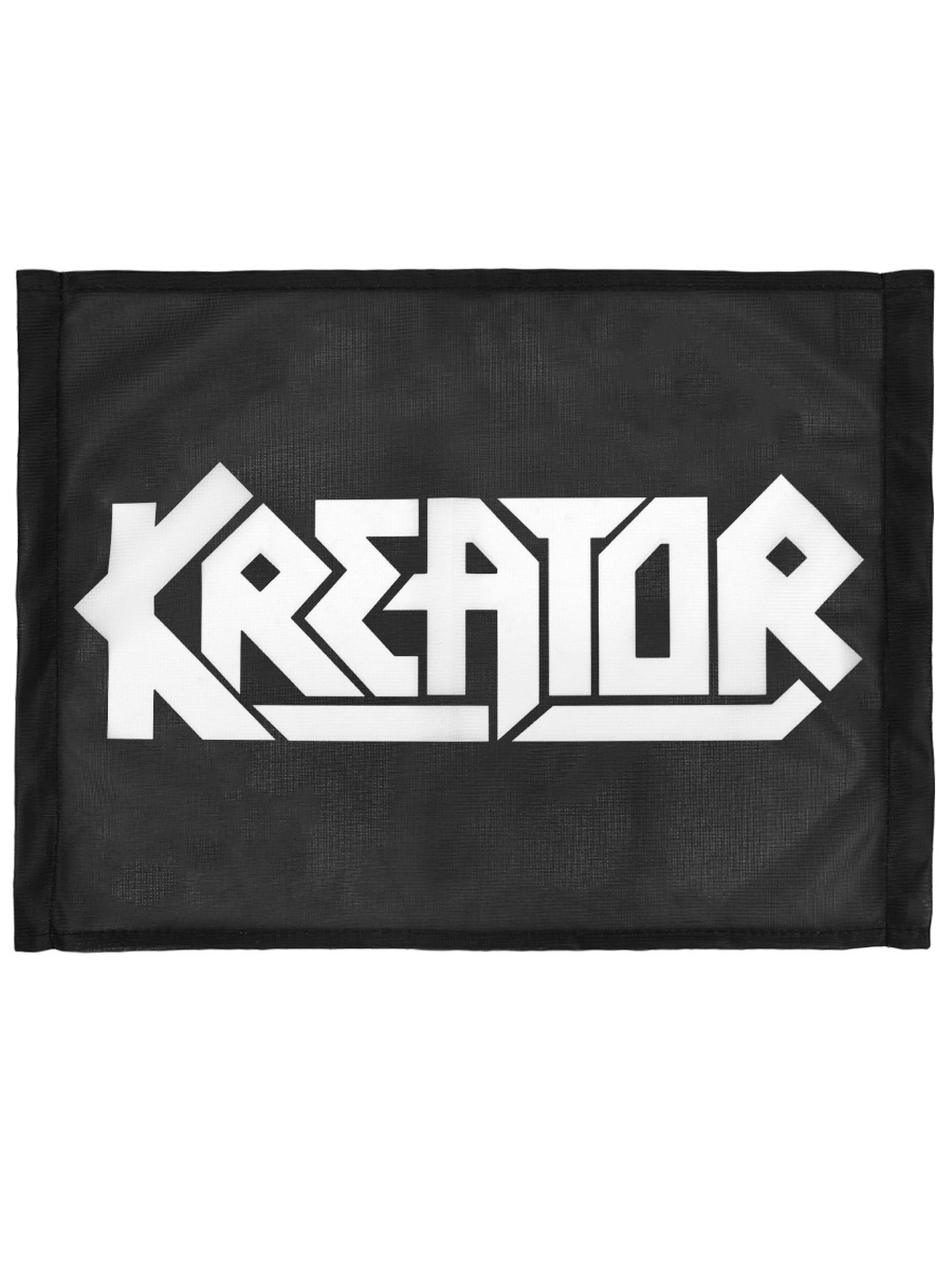 Флаг автомобильный Kreator Logo - фото 2 - rockbunker.ru