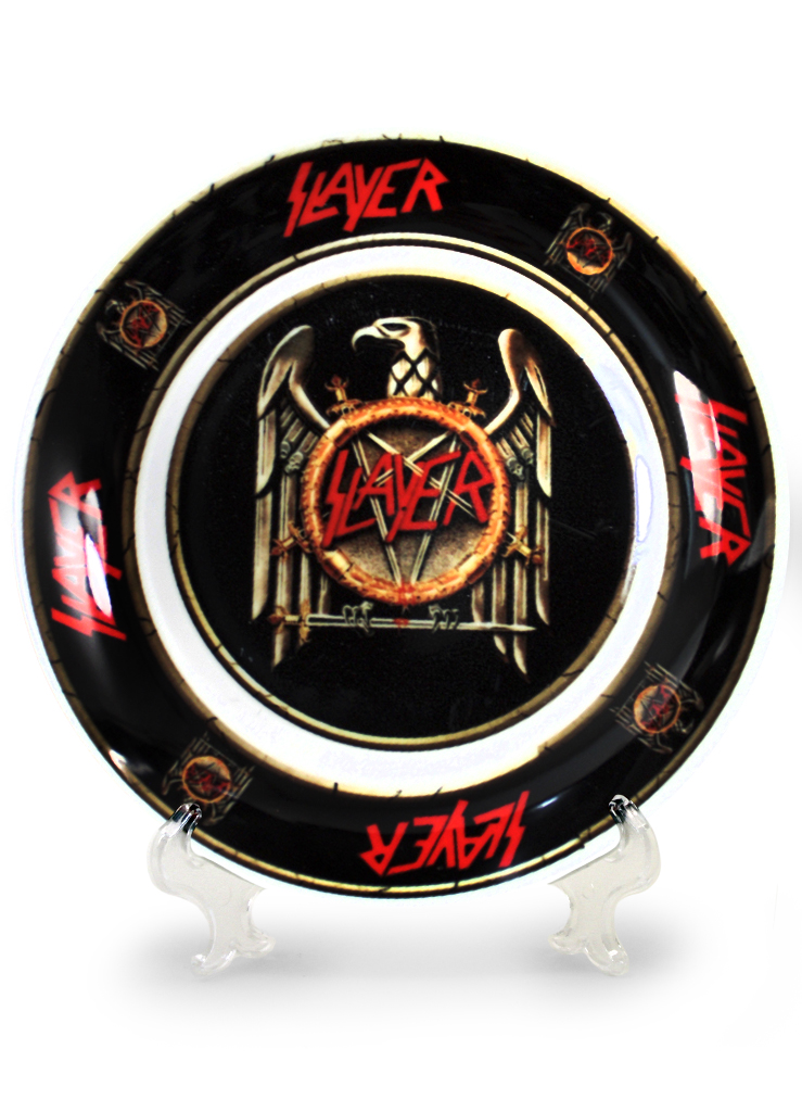 Блюдце RockMerch Slayer - фото 1 - rockbunker.ru
