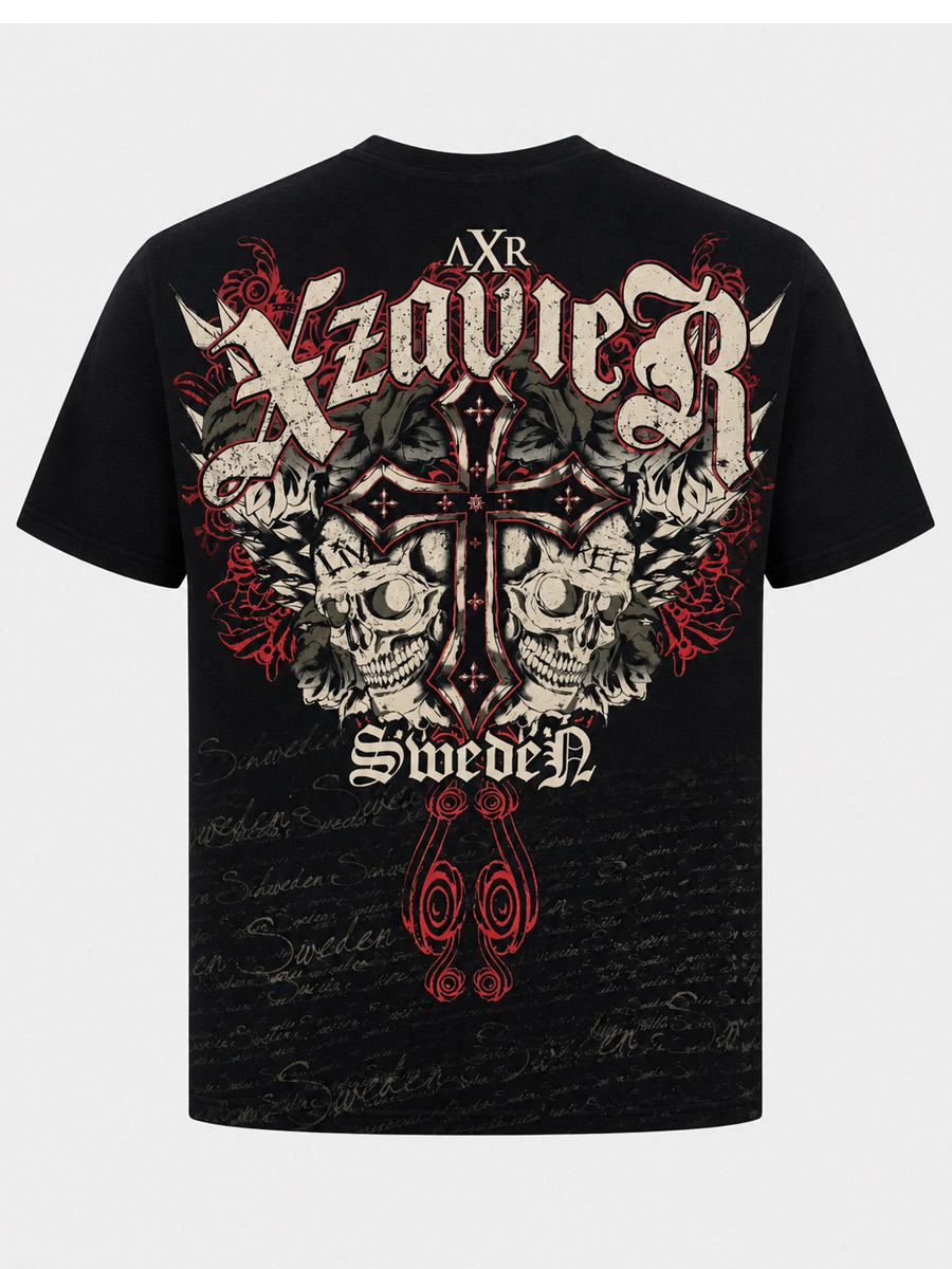 Футболка Xzavier Live Free - фото 2 - rockbunker.ru