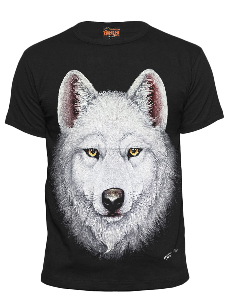 Футболка Rock Chang White Wolf - фото 1 - rockbunker.ru