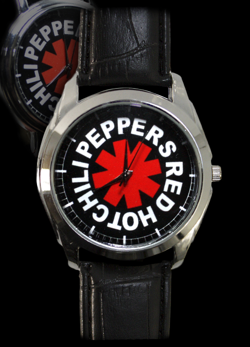 Часы RockMerch Red Hot Chili Peppers наручные - фото 1 - rockbunker.ru