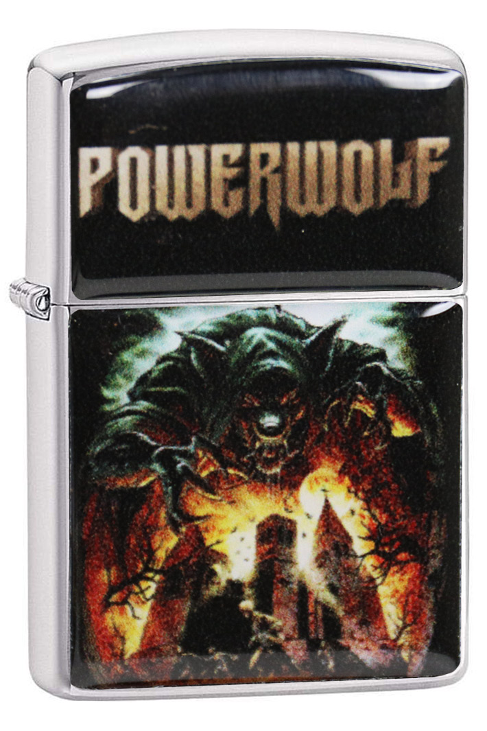 Зажигалка RockMerch Powerwolf - фото 1 - rockbunker.ru