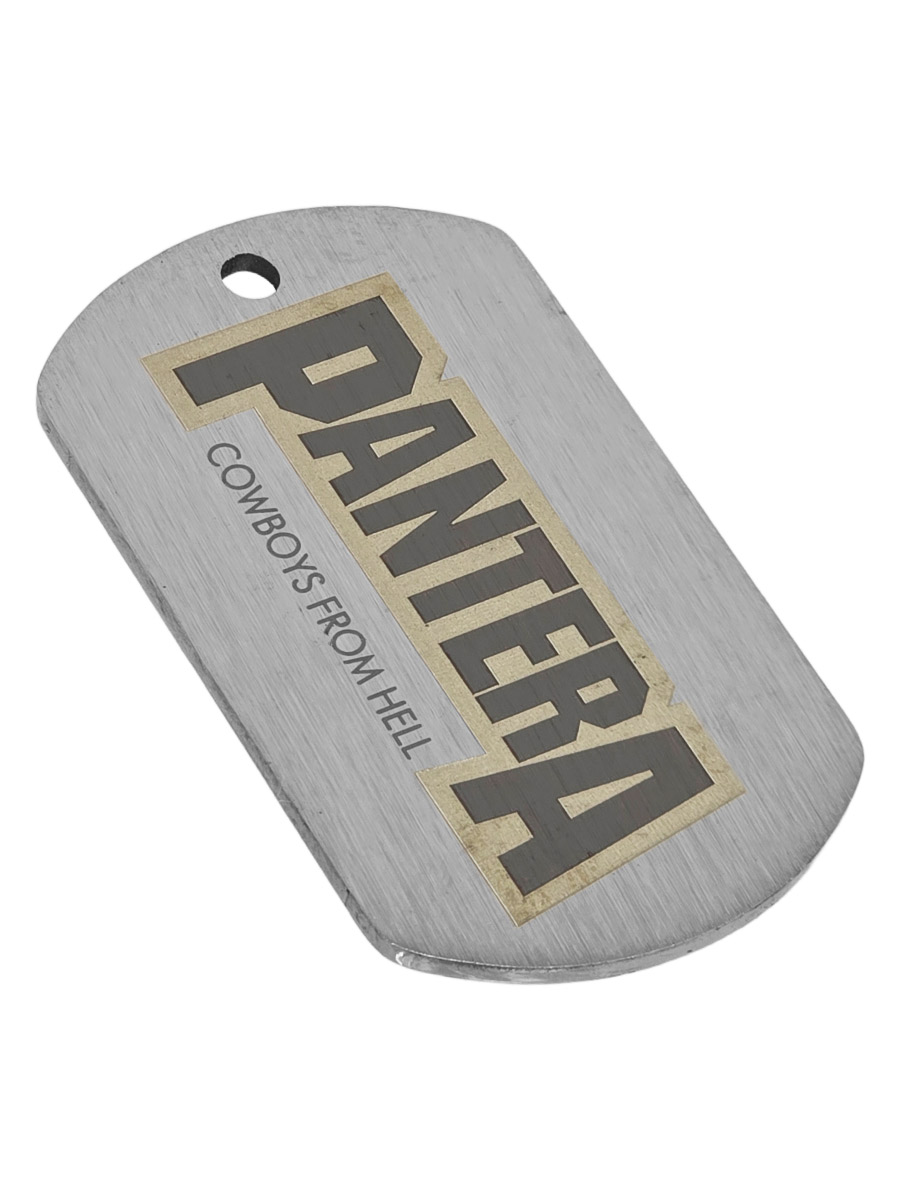 Жетон RockMerch с гравировкой Pantera - фото 1 - rockbunker.ru
