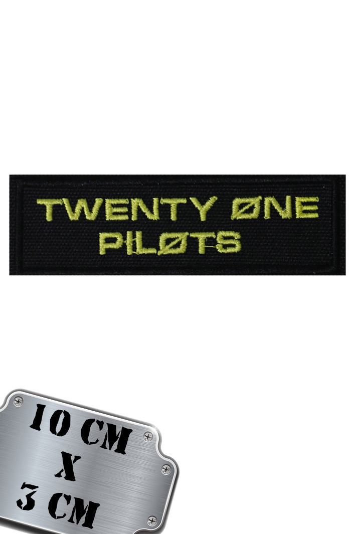 Нашивка RockMerch Twenty One Pilots - фото 1 - rockbunker.ru