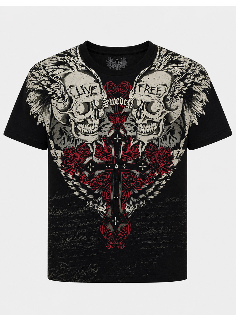Футболка Xzavier Live Free - фото 1 - rockbunker.ru