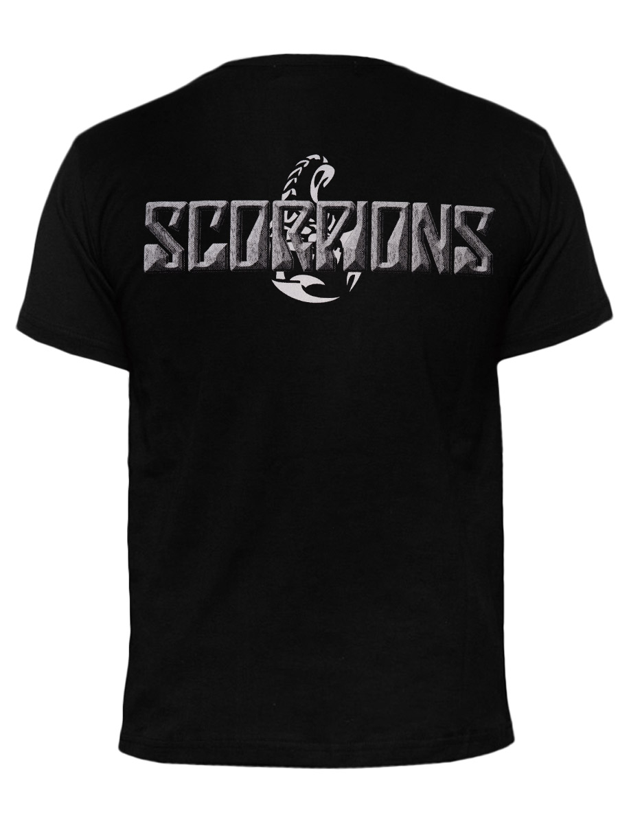 Футболка Hot Rock Scorpions Blackout - фото 2 - rockbunker.ru