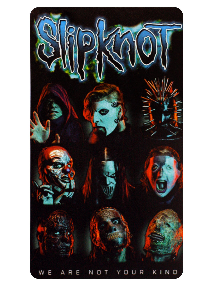 Наклейка-стикер Rock Merch Slipknot - фото 1 - rockbunker.ru