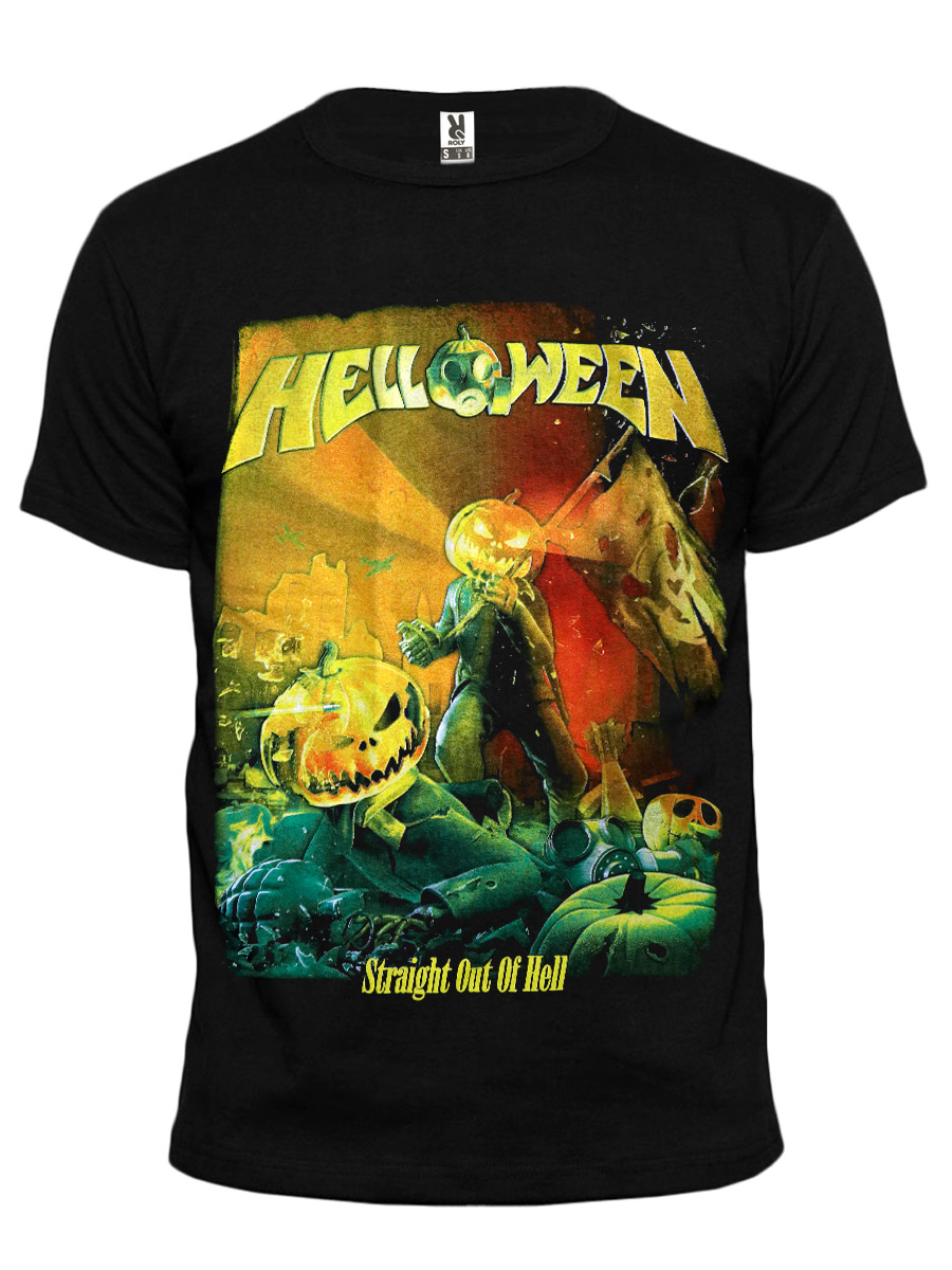 Футболка Helloween - фото 1 - rockbunker.ru