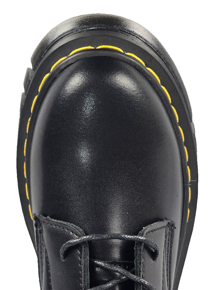 Ботинки Dr Martens 8 блоков черные - фото 4 - rockbunker.ru