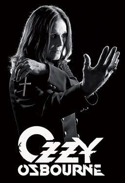 Кожаная нашивка Ozzy Osbourne - фото 1 - rockbunker.ru