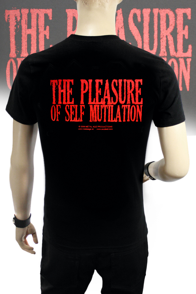 Футболка Avulsad Nullo The pleasure of self mutilation - фото 2 - rockbunker.ru