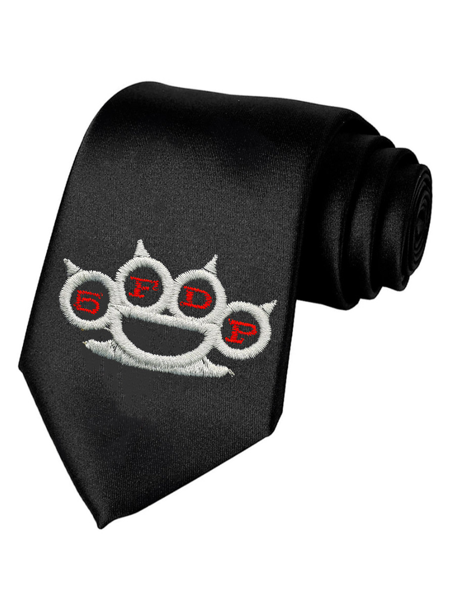 Галстук Five Finger Death Punch - фото 1 - rockbunker.ru