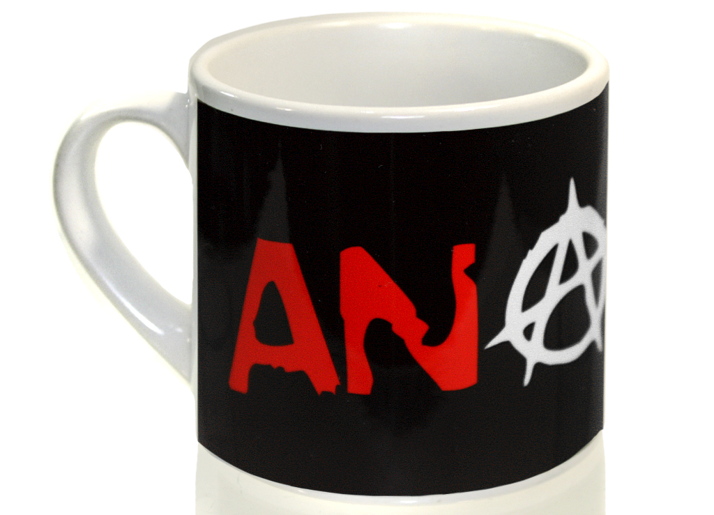 Чашка кофейная RockMerch Anarchy - фото 1 - rockbunker.ru