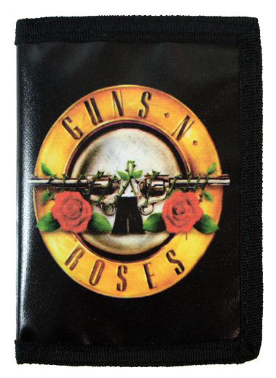 Кошелек Guns n Roses из кожзаменителя - фото 1 - rockbunker.ru
