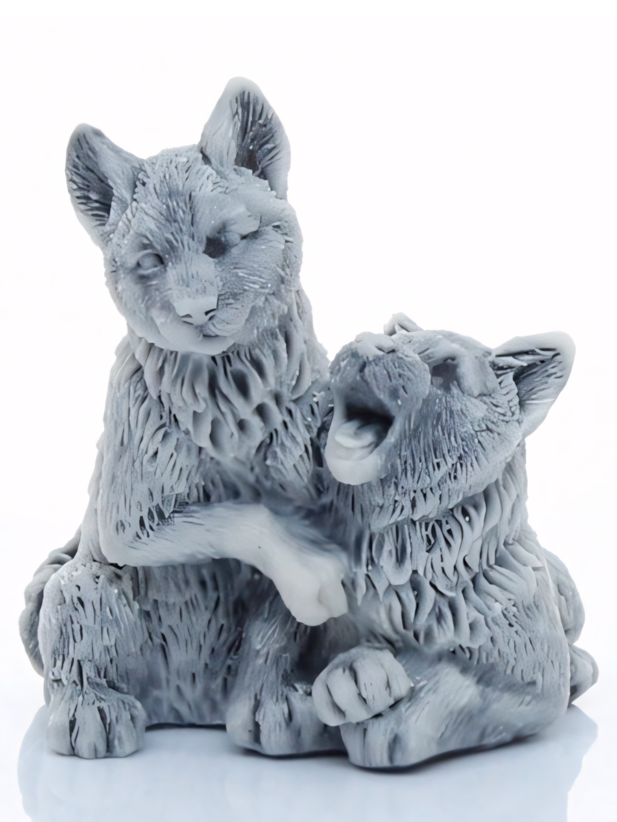 Сувенир Волчата - фото 1 - rockbunker.ru