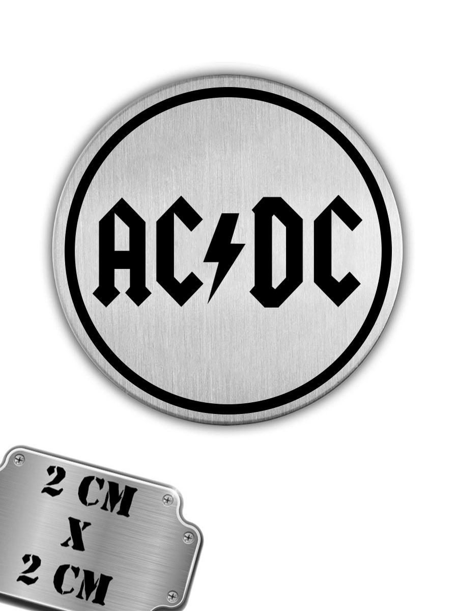 Значок-пин AC DC - фото 1 - rockbunker.ru