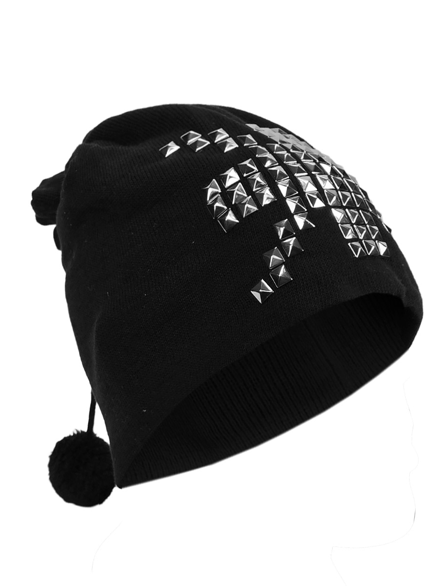 Шапка с клепками Флаг Британии - фото 1 - rockbunker.ru