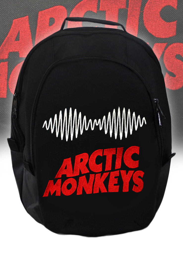 Рюкзак Arctic Monkeys текстильный - фото 1 - rockbunker.ru