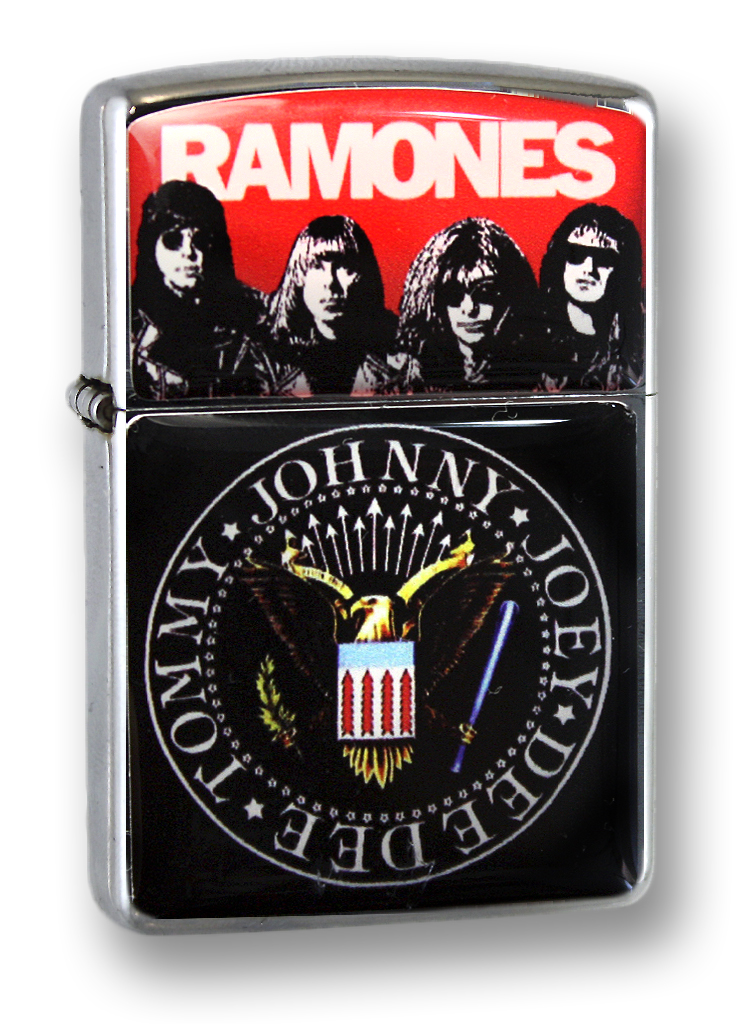 Зажигалка RockMerch Ramones Colours - фото 1 - rockbunker.ru