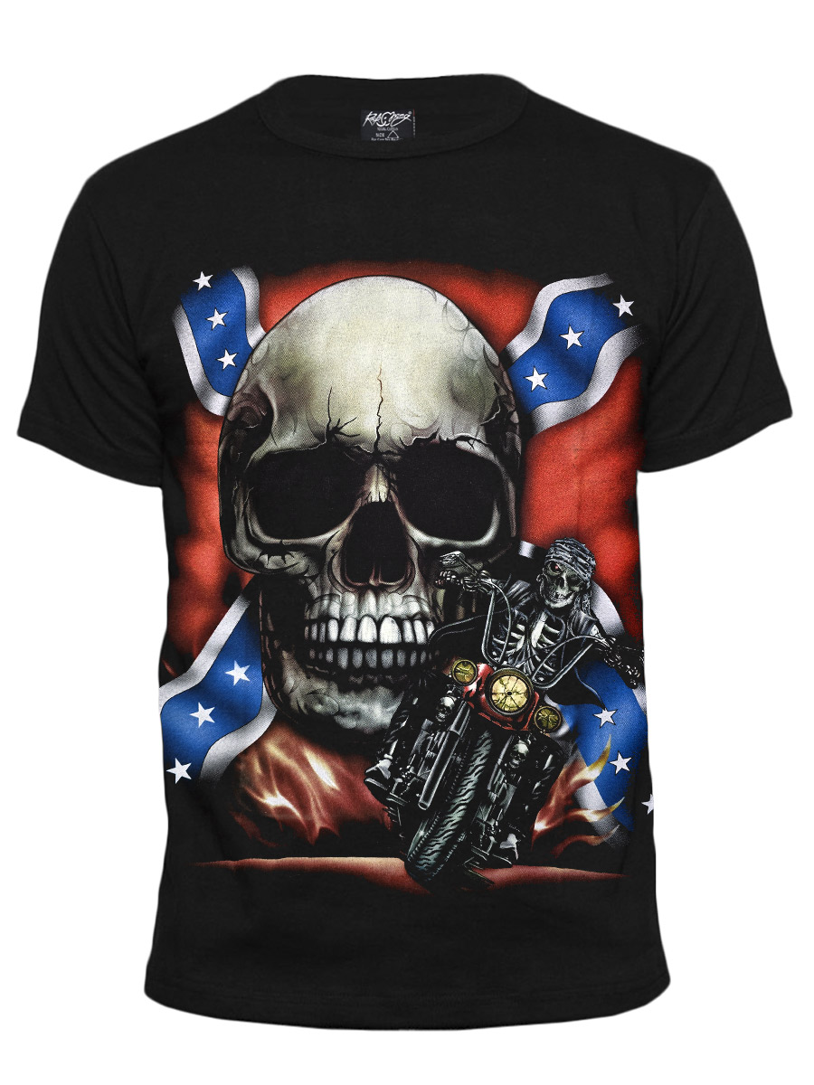 Футболка Rock Chang Череп - фото 1 - rockbunker.ru