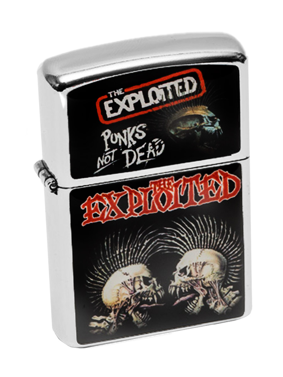 Зажигалка RockMerch The Exploited Punks Not Dead - фото 1 - rockbunker.ru