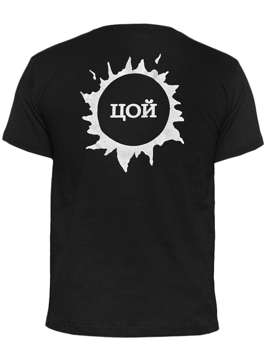 Футболка RockMerch Виктор Цой - фото 2 - rockbunker.ru