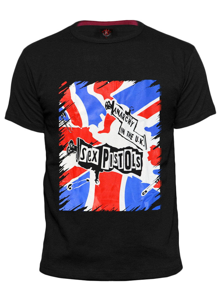 Футболка RockMerch Sex Pistols - фото 1 - rockbunker.ru