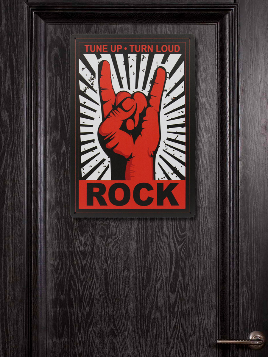 Табличка Rock - фото 3 - rockbunker.ru