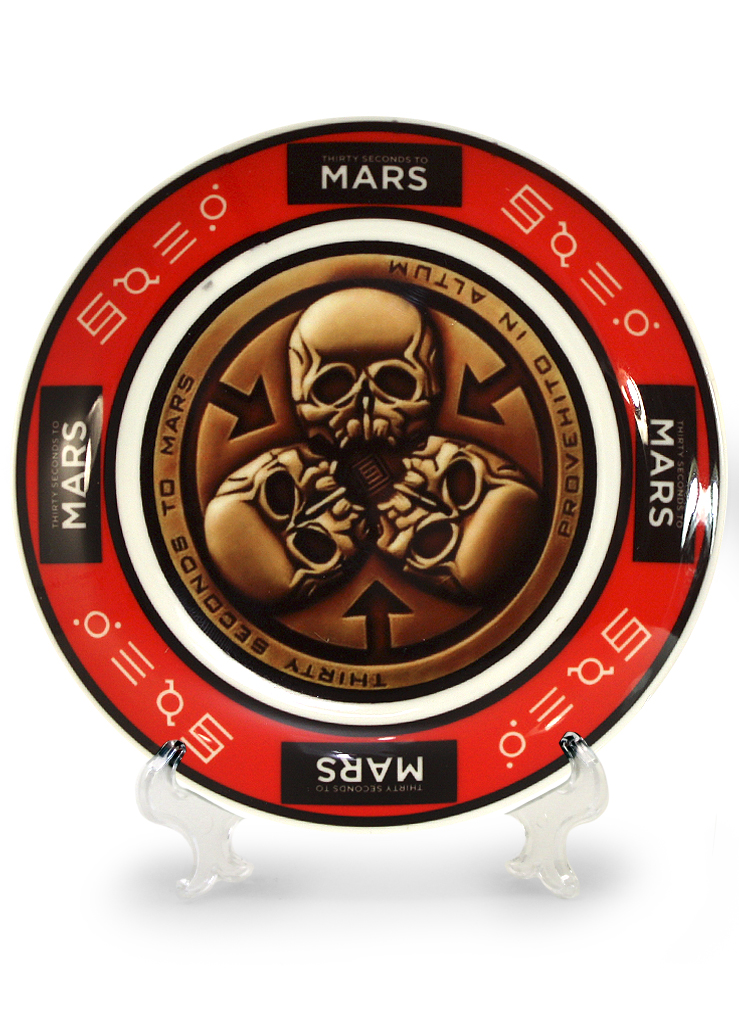 Блюдце RockMerch 30 Seconds to Mars - фото 1 - rockbunker.ru