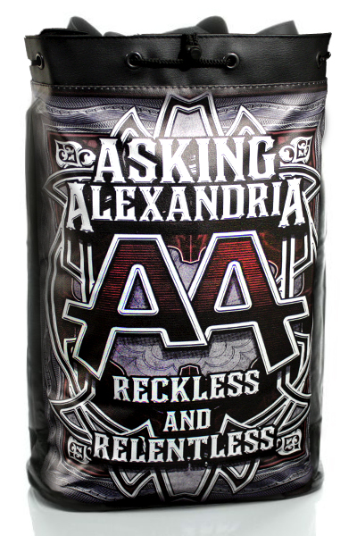 Торба Asking Alexandria Reckless And Relentless из кожзаменителя - фото 1 - rockbunker.ru