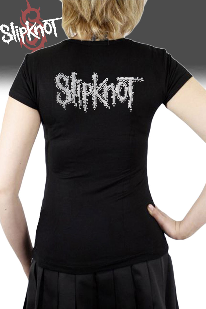 Футболка Rock Merch женская Slipknot - фото 2 - rockbunker.ru