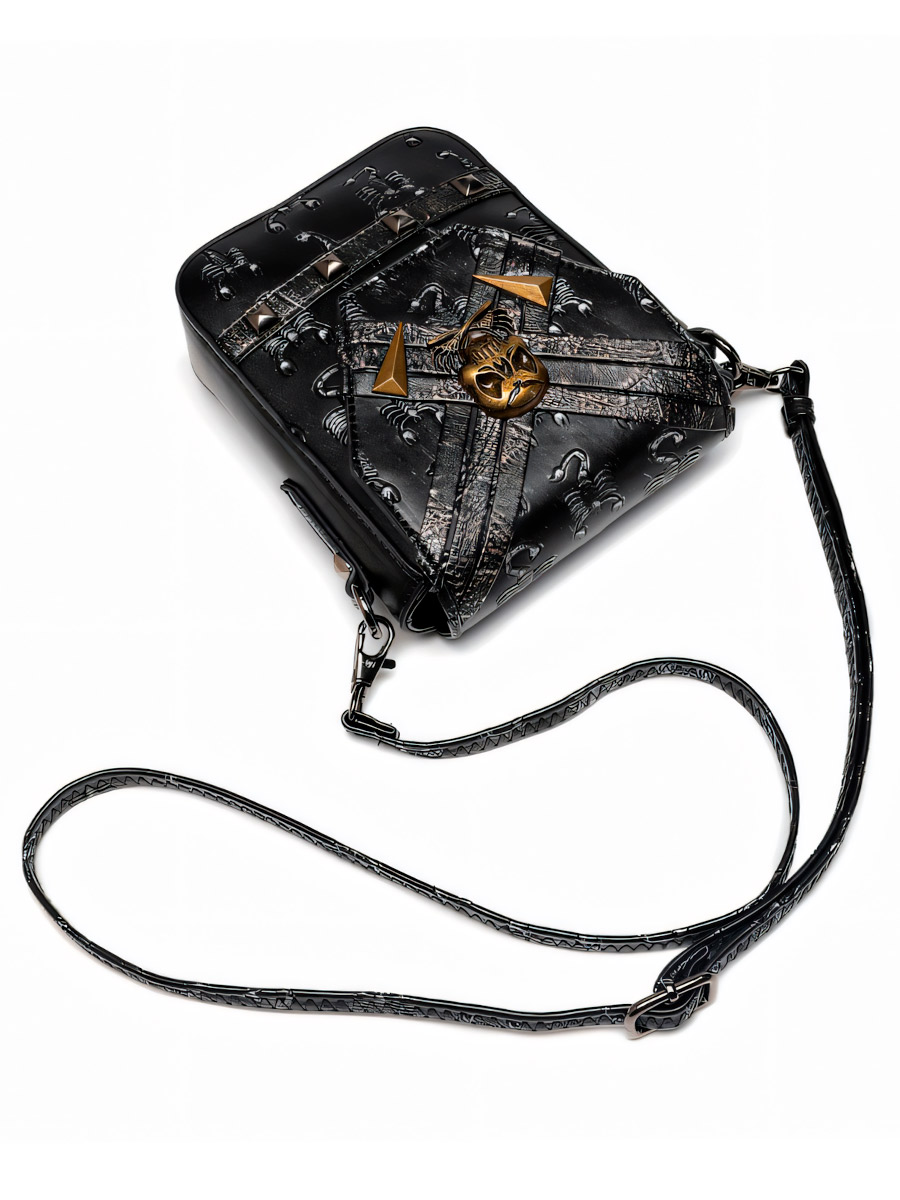 Подсумок Стимпанк Скорпион Черный - фото 2 - rockbunker.ru