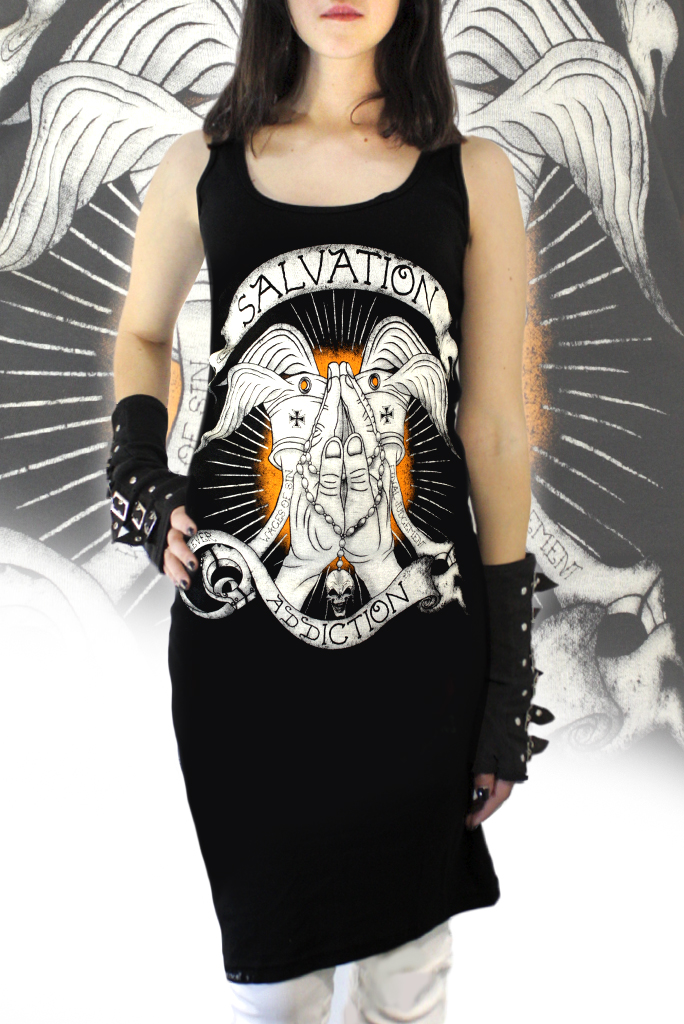 Платье Salvation - фото 1 - rockbunker.ru