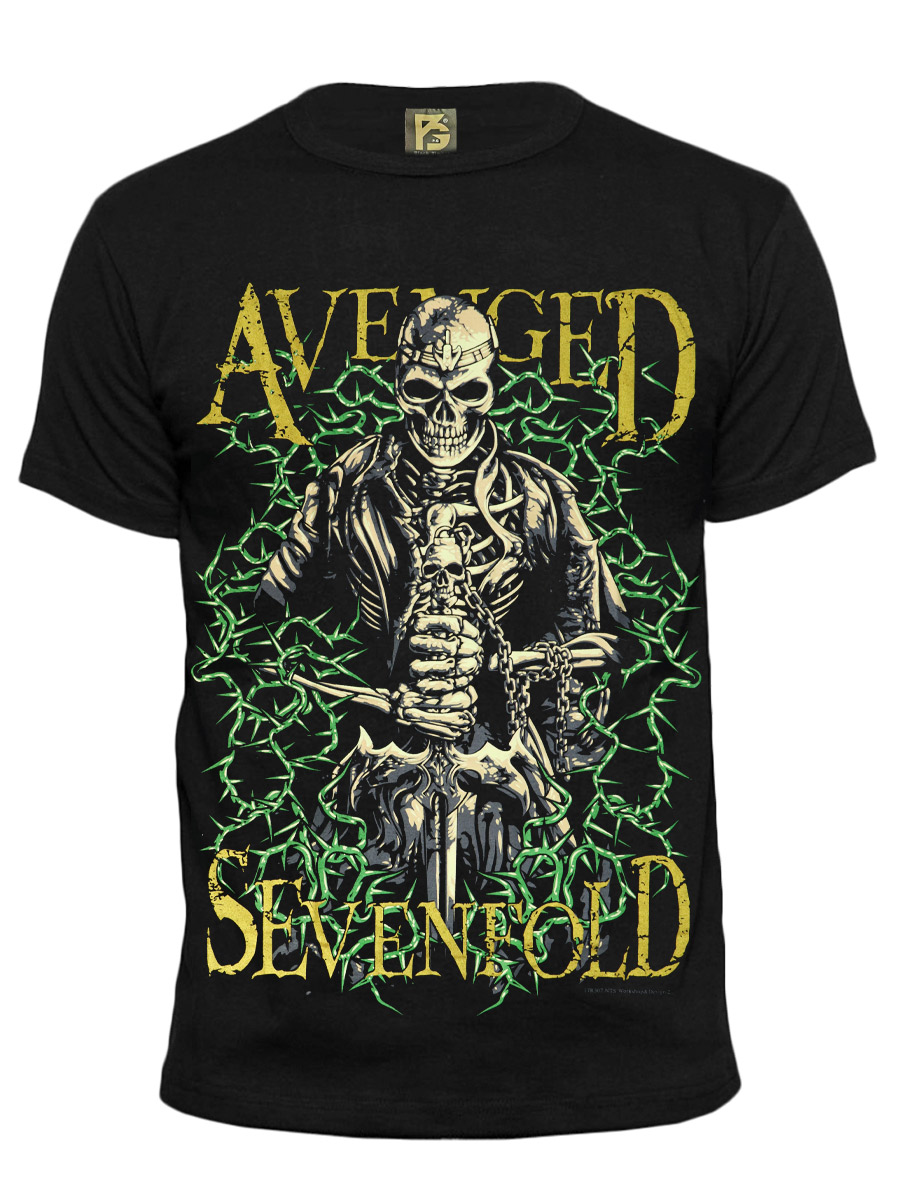 Футболка New Type System Avenged Sevenfold - фото 1 - rockbunker.ru