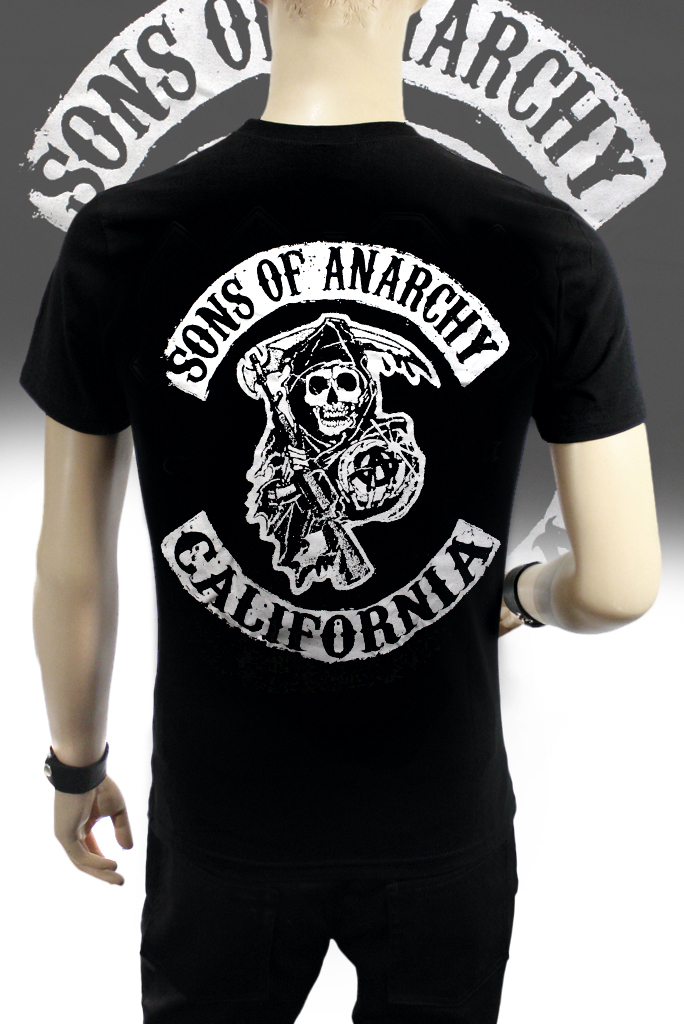 Футболка RockMerch Sons of Anarchy Motorcycle Club - фото 3 - rockbunker.ru