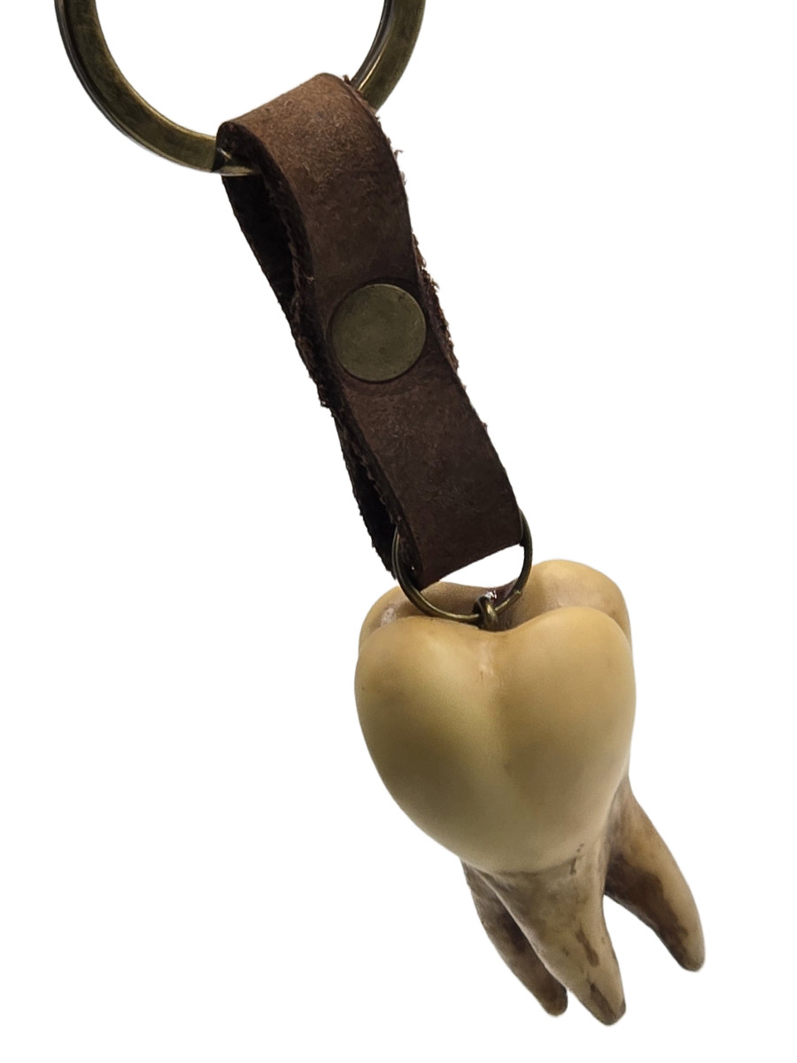 Брелок Здоровый Зуб - фото 1 - rockbunker.ru