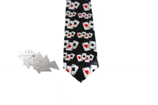 Галстук Игральные карты - фото 7 - rockbunker.ru