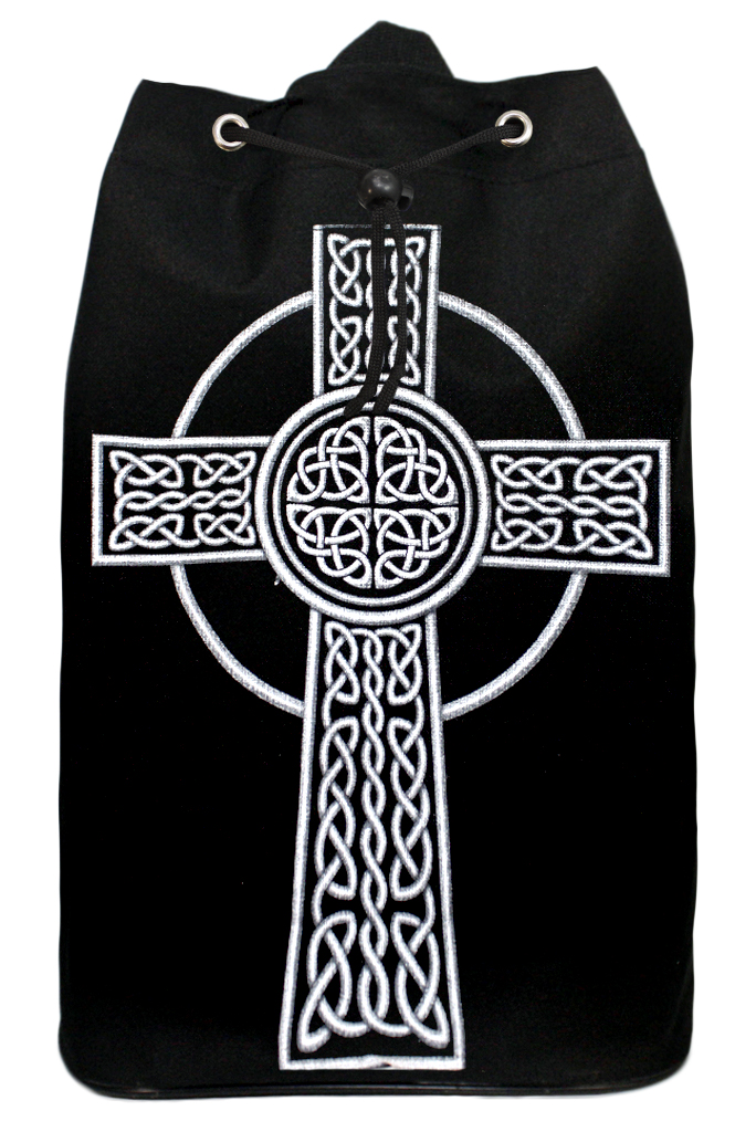 Торба Кельтский крест текстильная - фото 2 - rockbunker.ru
