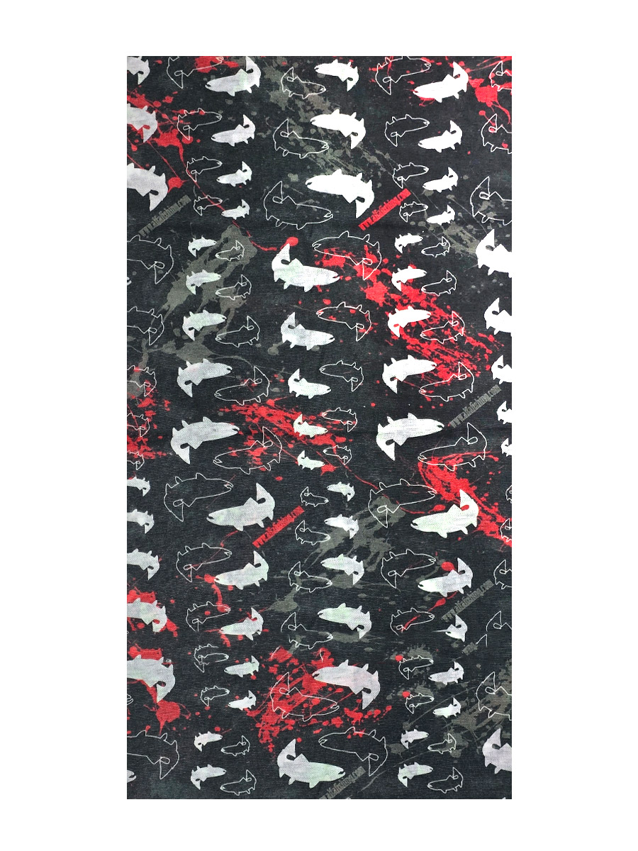 Бандана универсальная Рыбы - фото 2 - rockbunker.ru