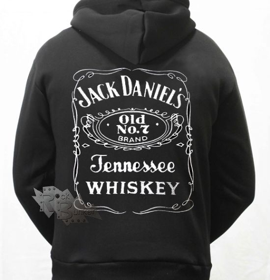 Толстовка Jack Daniels - фото 1 - rockbunker.ru