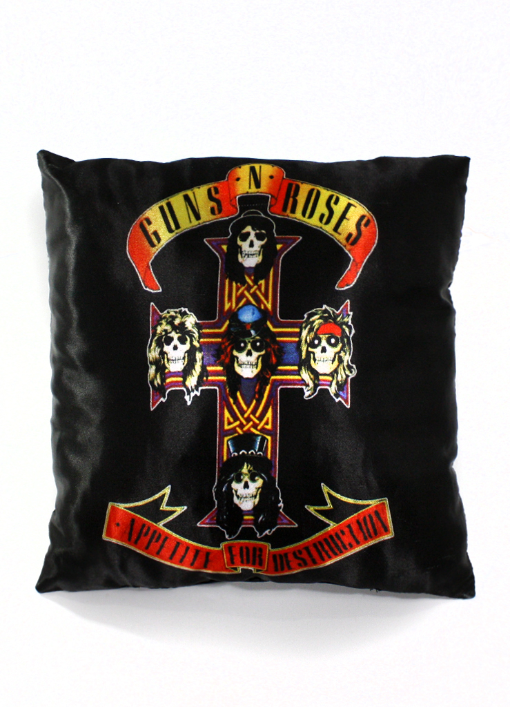 Подушка Guns n Roses Appetite for Destruction - фото 1 - rockbunker.ru