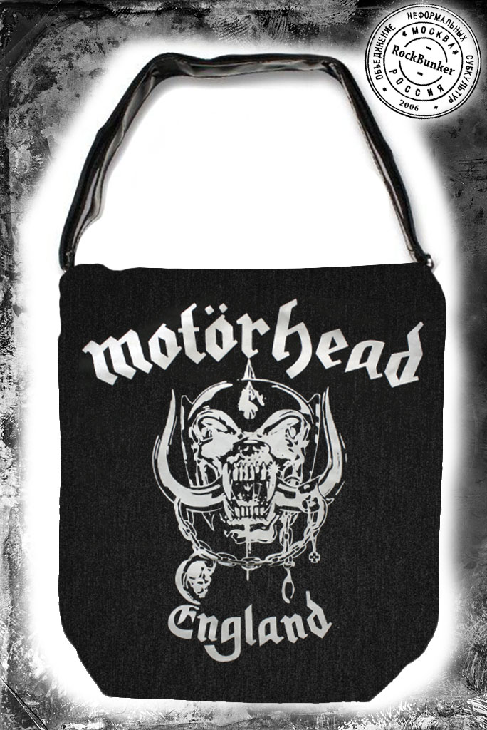 Сумка через плечо Motorhead - фото 1 - rockbunker.ru