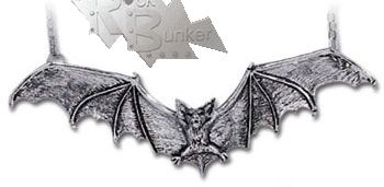 Кулон Alchemy Gothic P121 Gothic Bat - фото 1 - rockbunker.ru