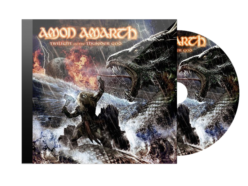 CD Диск Amon Amarth Twilight of the Thunder God - фото 1 - rockbunker.ru