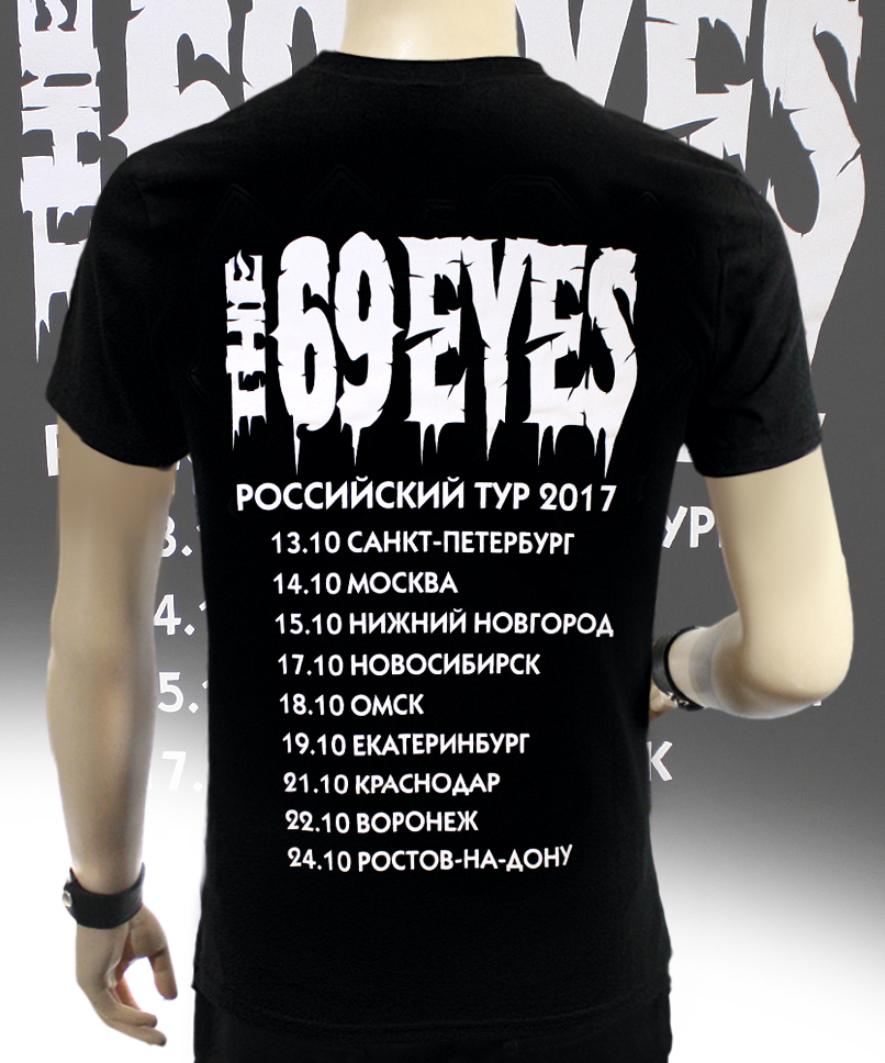 Футболка 69 Eyes - фото 2 - rockbunker.ru